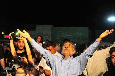 جشن عید غدیر در حرم علی‌بن مهزیار اهوازی
