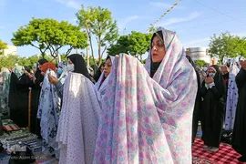 اقامه نماز عید سعید فطر در قزوین‎‎