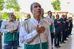 تجدید میثاق خدام امام رضا با حضرت شاهچراغ (ع)