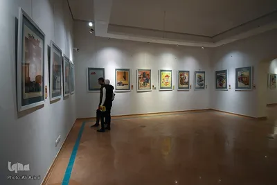 نمایشگاه آثار محمدعلی حدت در اصفهان