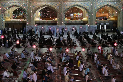 سالروز میلاد امام رضا (ع) در حرم رضوی
