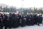 سوگواری اهالی شهرک سعدی در عزای رهبر شهید