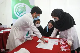 نمایشگاه سلامت محور شهرداری در بوستان لاله