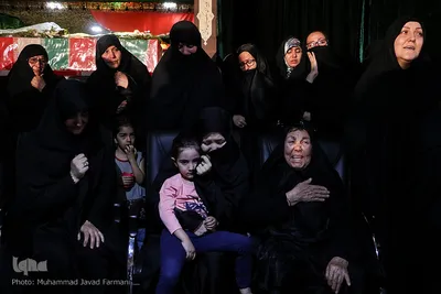 وداع با پیکر شهید مدافع حرم حیدر جلیلوند