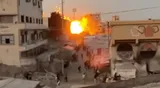 صهیونیست‌ها یک مسجد دیگر را در غزه تخریب کردند + فیلم