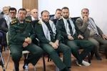 آیت‌الله محمدباقر محمدی لائینی در دیدار اعضای ستاد بزرگداشت هفته دفاع مقدس و جمعی از پیشکسوتان جهاد و مقاومت