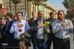 آیین استقبال از کاروان اهالی بهشت در دانشگاه‌های اصفهان و علوم پزشکی