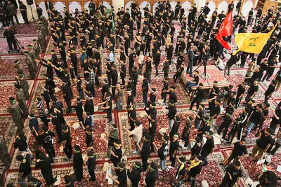 سوگواره احلی من العسل در حرم مطهر شاهچراغ(ع)