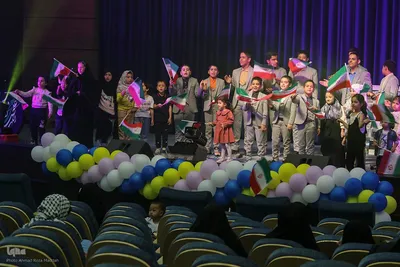 جشن کودکانه فرزندان شهدای مدافع حرم در شیراز