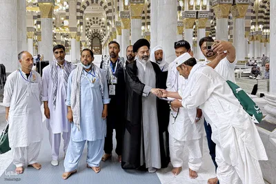 نماز جماعت در مسجد النبی