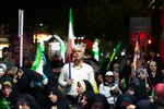 مراسم وداع با پیکر شهیدان مصطفی امینی و عبدالحسین شیخ‌کوپایی در اصفهان