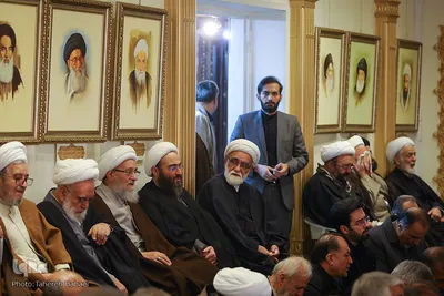 تشییع پیکر آیت‌الله حاج شیخ علی اسلامی قرائتی