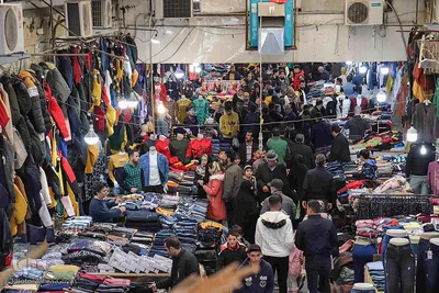 بازار تبریز در عیدفطر