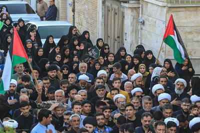 عزاداری سومین روز از شهادت سید و سالار شهیدان و یاران با وفایش در شیراز‎