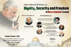 IQNA gibt internationales Webinar über die Lehre des Märtyrers Soleimani