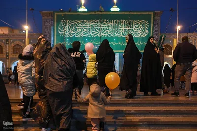 حال و هوای حرم حضرت عبدالعظیم حسنی در روز ولادت امام علی(ع)