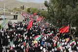 راهپیمایی مردم گچساران در روز قدس