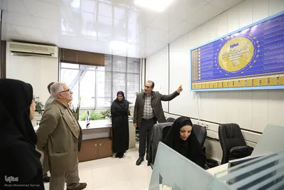 بازدید علیرضا یونچی کارآفرین و فعال اقتصادی از خبرگزاری ایکنا