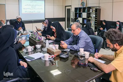 نشست خبری حجت الاسلام حسین امیدی، مدیر ستاد هماهنگی کانون های فرهنگی هنری مساجد