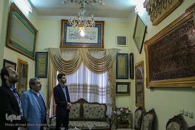 دیدار مدیرعامل قرآنی ایکنا با استاد «محمد نعمتی» کاتب قرآن