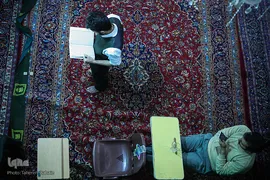 مراسم اعتکاف بانوان در مسجد باغستانی
