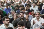 استقبال از پیکرهای شهیدان «قاسم بلند» و  «عبدالرضا حمودی»