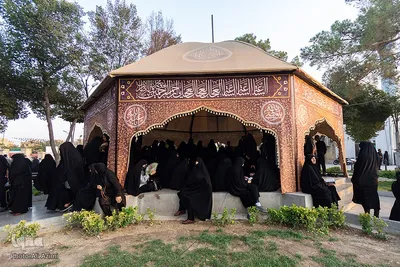 مراسم اولین سالگرد درگذشت آیت‌الله ناصری