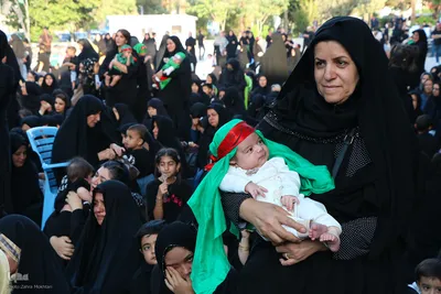 مراسم شیرخوارگان حسینی در مبارکه
