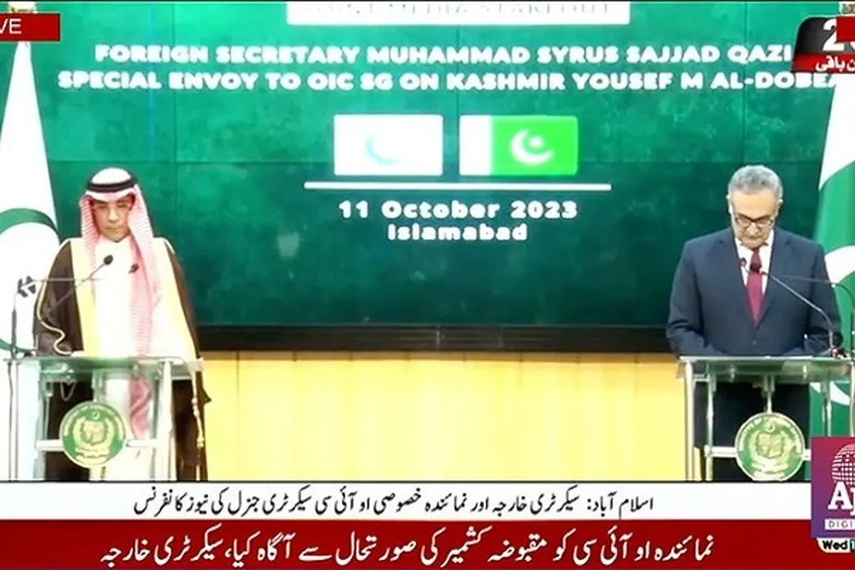 India Bent upon Perpetuating Occupation of Jammu and Kashmir: OIC Envoy