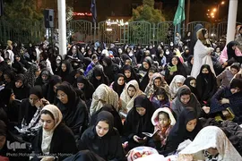 مراسم احیای شب ۲۱ رمضان در حرم امامزاده عبدالله (ع) و حسینیه گلزار شهدای همدان