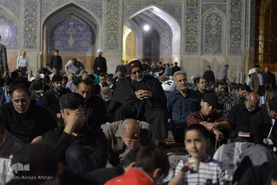 مراسم احیا شب نوزدهم ماه مبارک رمضان در مسجد امام اصفهان