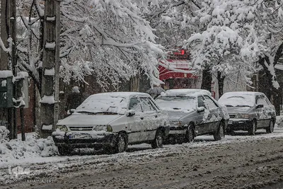 صبح برفی اراک