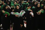 مراسم شیرخوارگان حسینی در حرم مطهر شاهچراغ(ع)