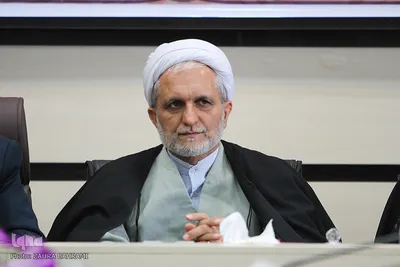 حجت‌الاسلام قربان پور، مدیرکل تبلیغات اسلامی استان مرکزی/عکاس: زهرا بهرامی