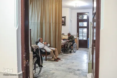 دیدار جمعی از مدیران و اعضای جهاددانشگاهی با جانبازان مرکز توانبخشی جانبازان ثارالله(ع)