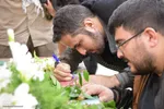 تشییع پیکر شهید گمنام در شهرستان شوط‎