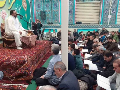 محفل انس با قرآن کریم در اهر