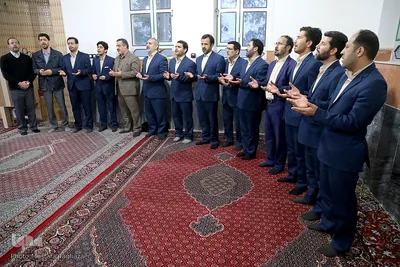 دیدار جامعه قرآنی با زلزله زدگان کرمانشاه