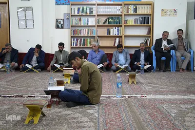 محفل انس با قرآن در محل مجمع قاریان خراسان جنوبی
