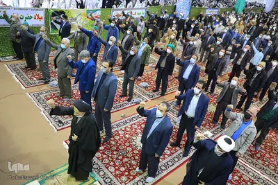 نماز جمعه استکبارستیز بیرجند با حضور مسئولان
