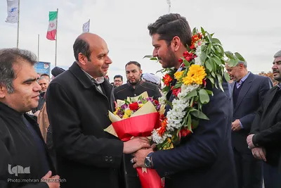مراسم استقبال نفر اول سی و نهمین مسابقات بین المللی قرآن
