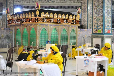 احیای شب بیست‌و‌یکم ماه رمضان در حرم علی‌بن‌مهزیار اهوازی