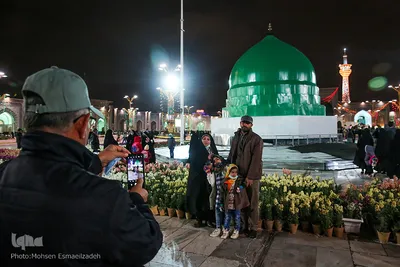 مراسم تغییر نام صحن جامع رضوی به صحن پیامبر اعظم (ص)
