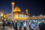 شاهچراغ ، سوگوار شهادت امام جواد (ع)