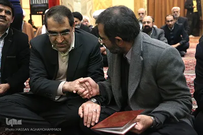 مراسم هفتمین روز درگذشت مرحوم آیت الله محمد واعظ زاده خراسانی
