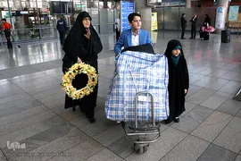بازگشت علی فیضی، نماینده ایران در بیست و یکمین دوره مسابقات بین‌المللی قرآن کشور امارات به میهن اسلامی