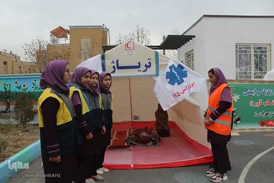 بیست‌و‌یکمین مانور سراسری زلزله و ایمنی در اراک
