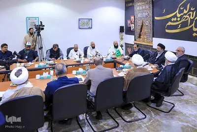 دیدار وزیر امور مذهبی پاکستان با سرپرست حجاج ایرانی
