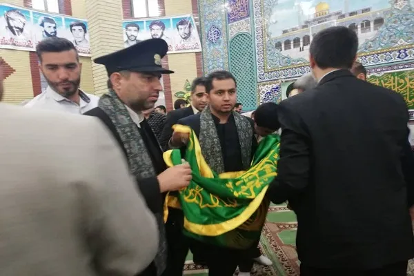 استقبال گرم مردم سقز از کاروان خدام رضوی