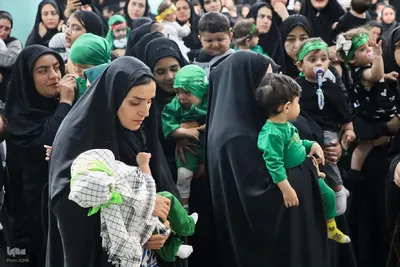 همایش شیرخوارگان حسینی در مصلی تکاب‎